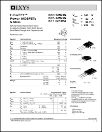 IXFH52N30Q Datasheet