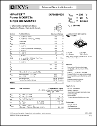 IXFN90N30 Datasheet