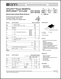 IXFR12N100Q Datasheet