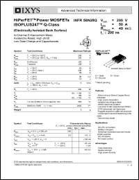 IXFR55N50 Datasheet