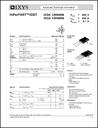 IXGK120N60B Datasheet