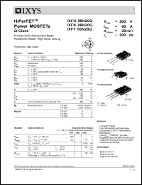 IXFH80N085 Datasheet