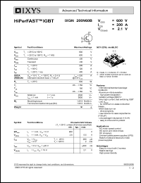 IXGN200N60N Datasheet