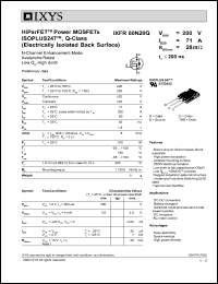IXFR80N15Q Datasheet
