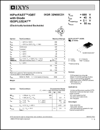 IXGR32N60CD1 Datasheet