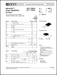 IXFT70N15 Datasheet
