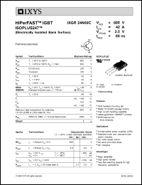 IXGR24N60C Datasheet