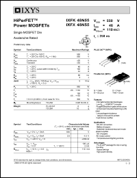 IXFK48N50 Datasheet