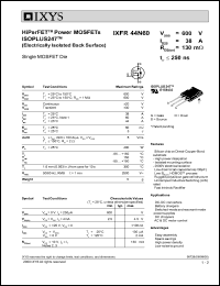 IXFR44N50Q Datasheet