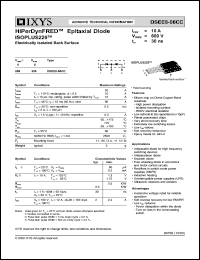 DSEE8-06CC Datasheet