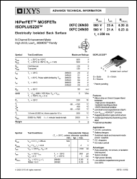 IXFC26N50 Datasheet