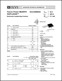 IXUC200N055 Datasheet
