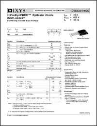 DSEE29-06CC Datasheet
