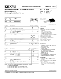DSEE15-06CC Datasheet