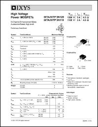 IXTA1N80 Datasheet