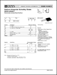 DGSS10-06CC Datasheet