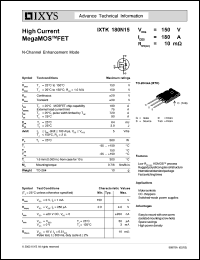 IXTK180N15 Datasheet