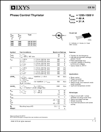 CS30-16IO1 Datasheet