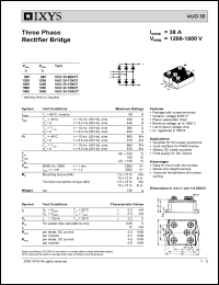 VUO35-06NO7 Datasheet