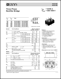 VUO82-08NO7 Datasheet