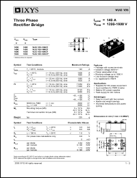 VUO105-16NO7 Datasheet