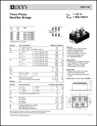 VUO110-18NO7 Datasheet