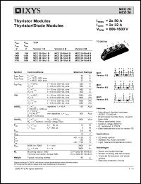 MCD26-14N1B Datasheet