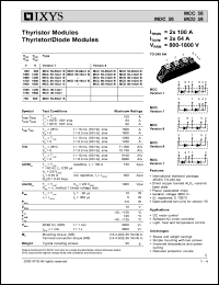 MCC56-08IO8 Datasheet