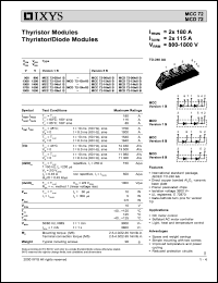 MCD72-18IO8B Datasheet