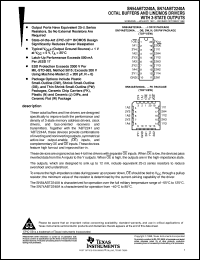 SN74ABT2240ADBLE Datasheet