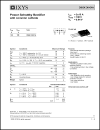 DSSK30-01A Datasheet