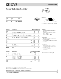 DSS16-0045AS Datasheet
