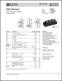 MID75-12A3 Datasheet