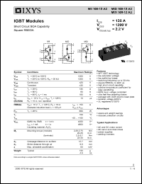 MII100-12A3 Datasheet