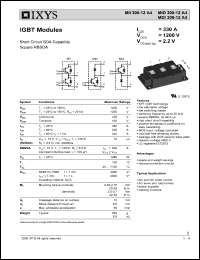 MII300-12A4 Datasheet