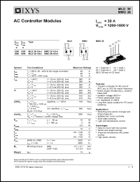 MMO36-16IO1 Datasheet