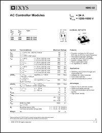 MMO62-12IO6 Datasheet