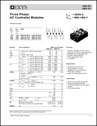 VWO80-08IO7 Datasheet