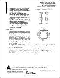 SN74ABT241ADW Datasheet