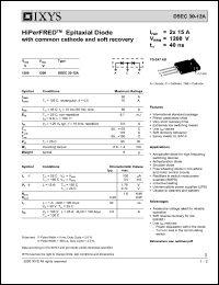 DSEC30-03A Datasheet