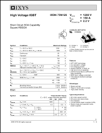 IXDN75N120 Datasheet