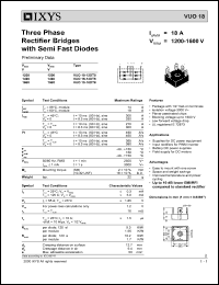 VUO18-16DT8 Datasheet