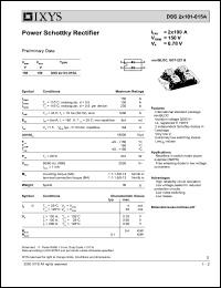 DSS2X101-015A Datasheet