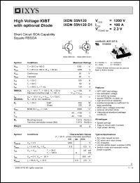 IXDN55N120D1 Datasheet