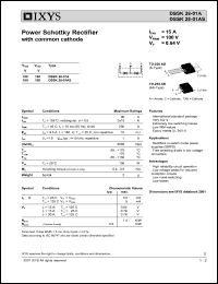 DSSK28-01A Datasheet