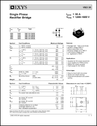 VBO36-14NO8 Datasheet