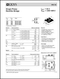 VBO50-12NO7 Datasheet
