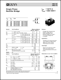 VBO72-12NO7 Datasheet