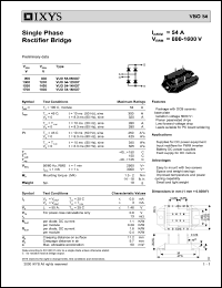 VUO54-16NO7 Datasheet