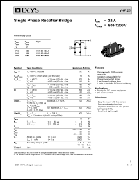 VHF25-08IO7 Datasheet